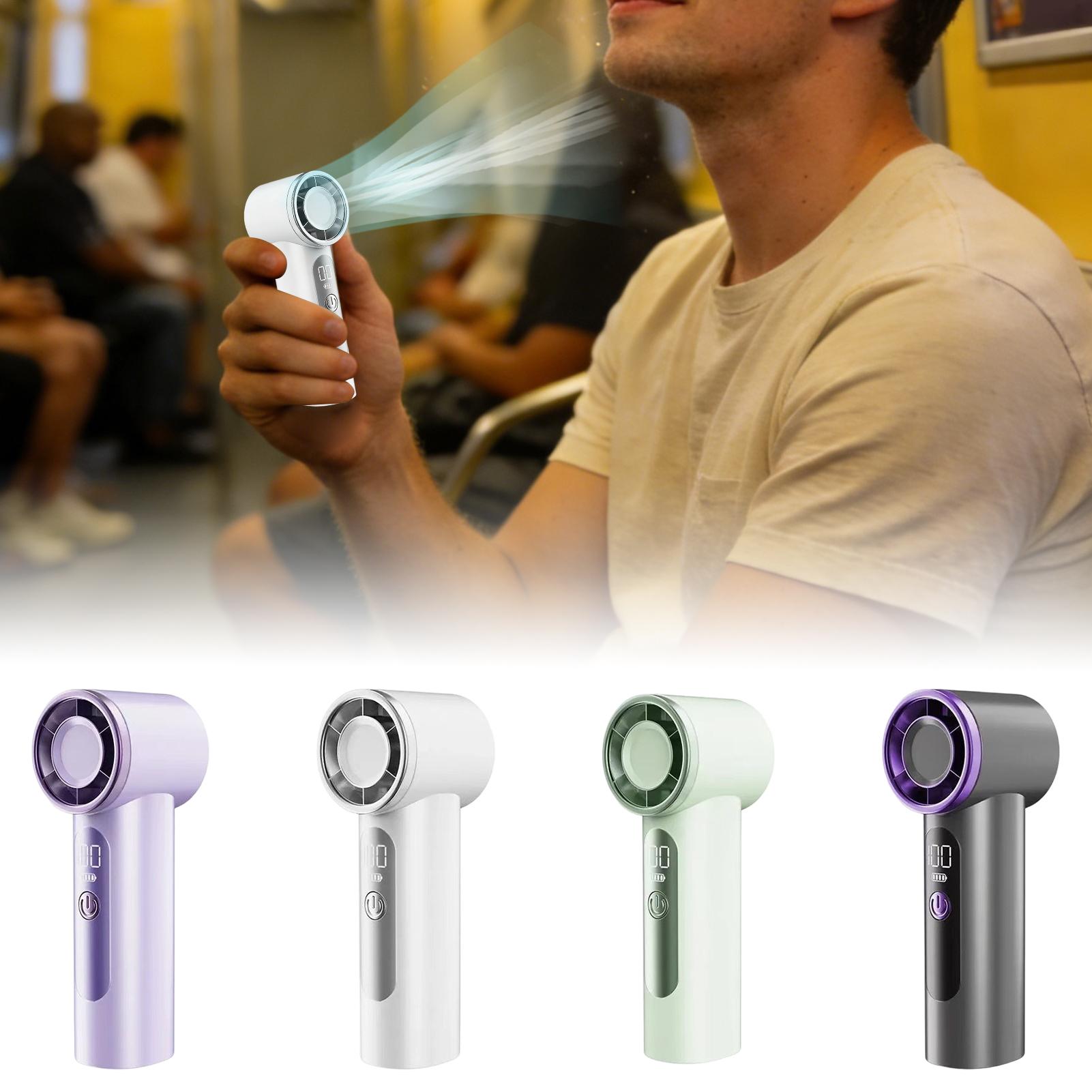 Outdoor Camping Fans - USB Rechargeable Mini Handheld Fan Portable