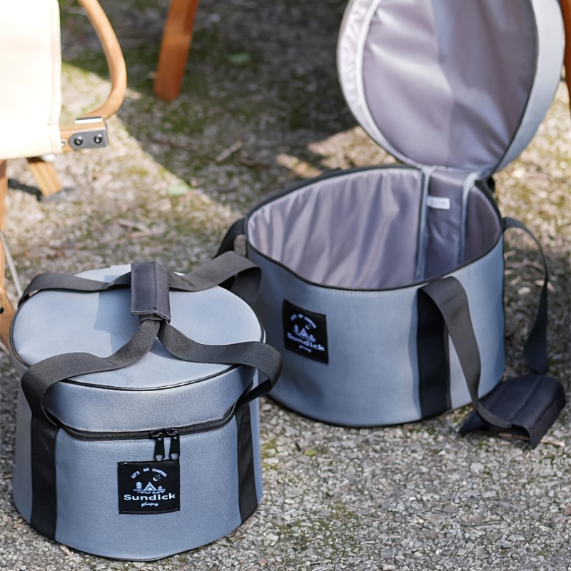 Outdoor Camping Utensils - Padded Camping Cookware Storage Bag 9L/14L