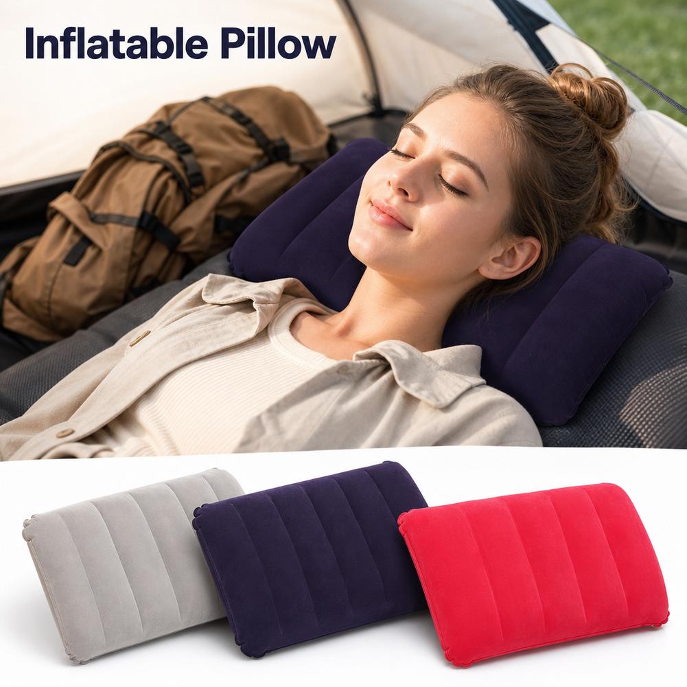 Outdoor Camping Quilt - 47x30cm Air Cushion Pillows Outdoor Camping