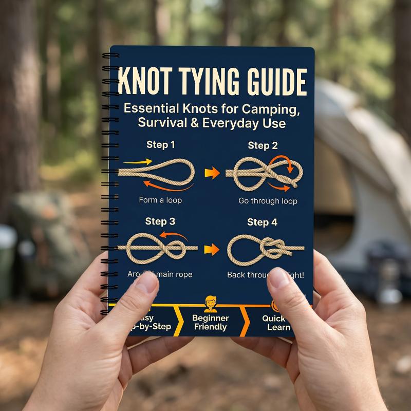 Outdoor Camping Essentials - ~Hot Sale Outdoor Survival Knots StepbyStep