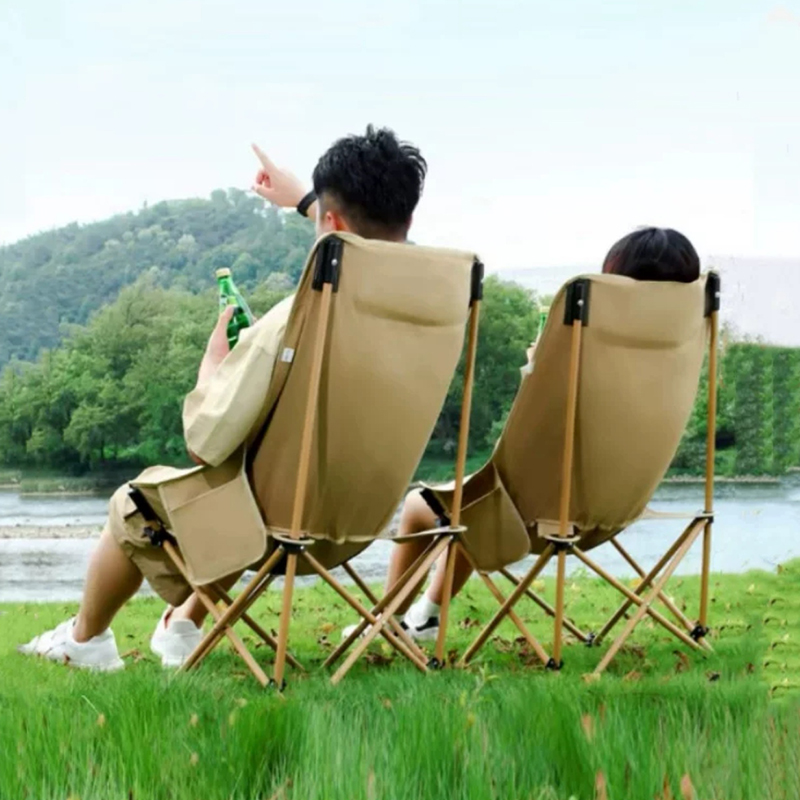 Thickened Outdoor Folding Chai - Outdoor Camping Folding Chairs ulasan dan harga