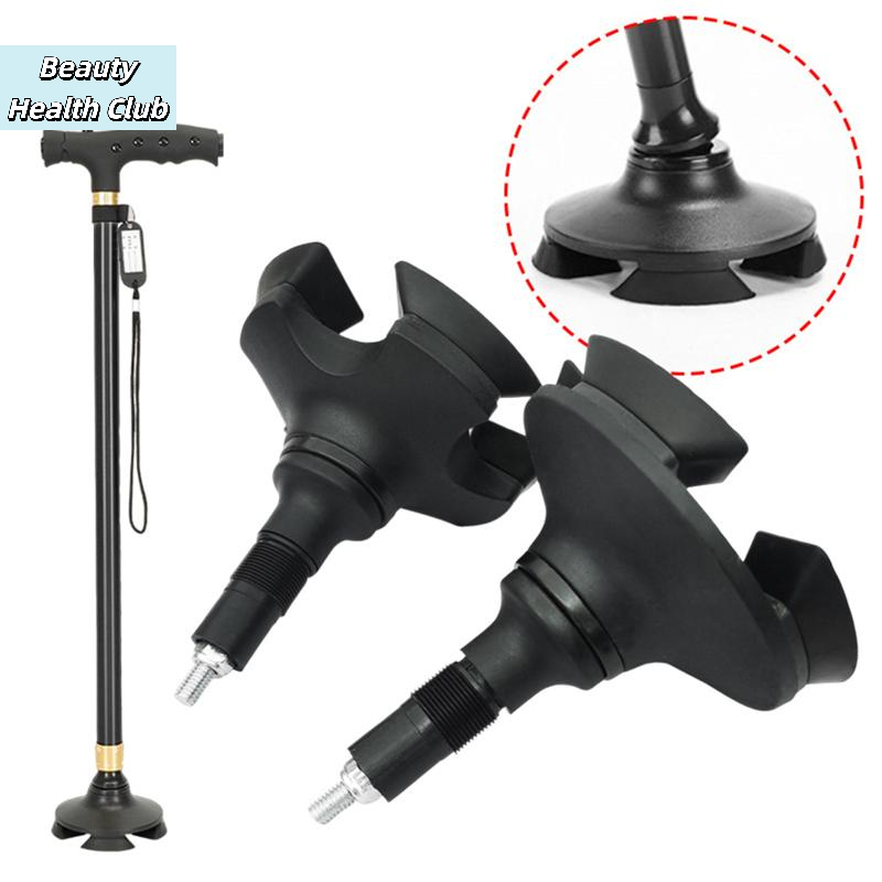 【Non-Slip Crutch Tips Walking  - Trekking Poles ulasan dan harga