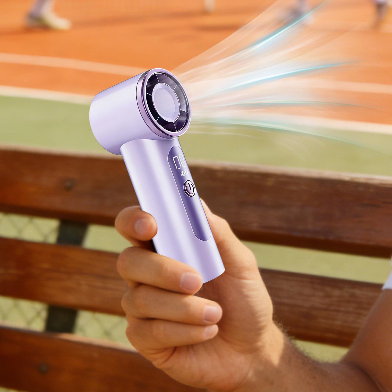 USB Rechargeable Mini Handheld - Outdoor Camping Fans ulasan dan harga