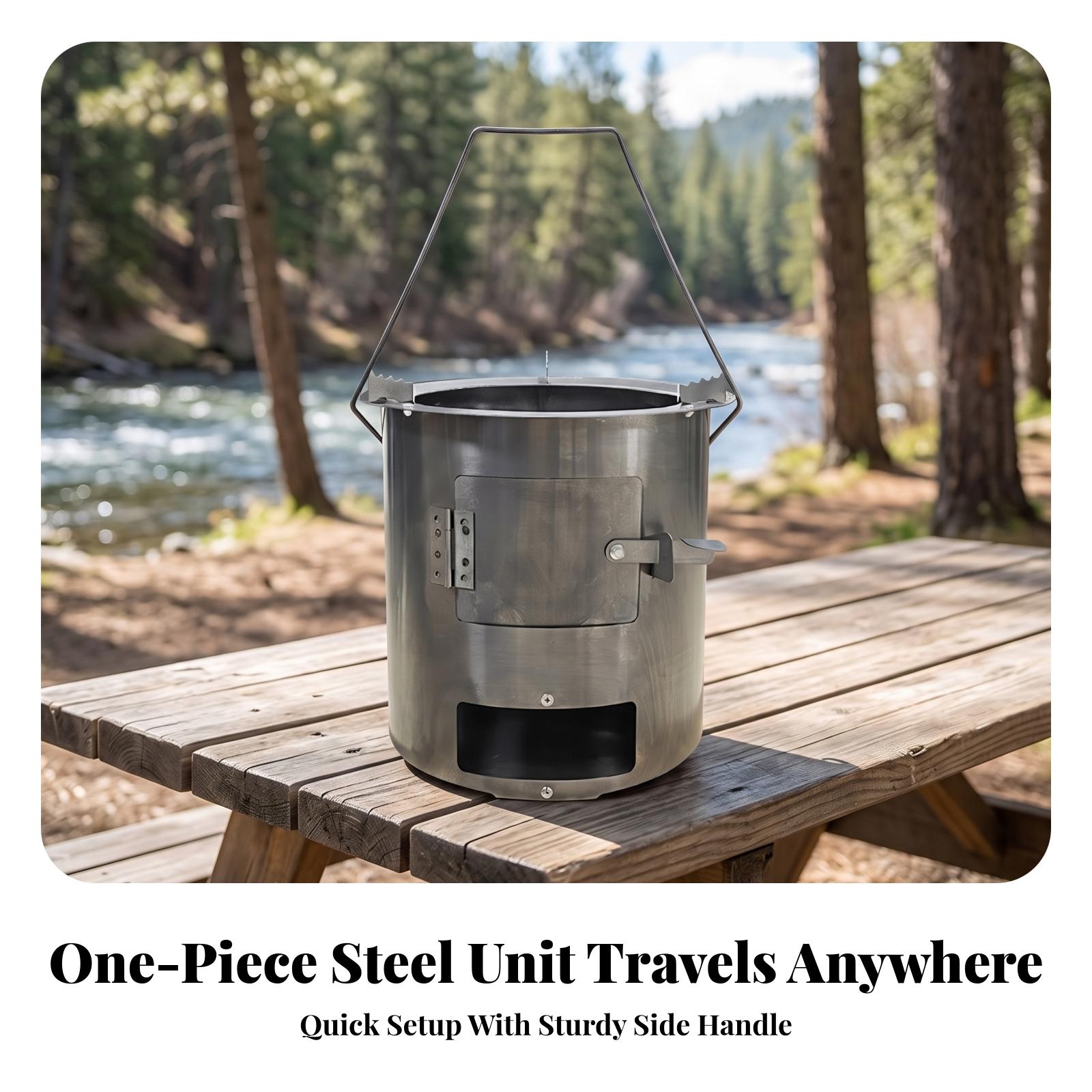 Economy Wood Stove for Outdoor - Outdoor Camping Stove Wood ulasan dan harga