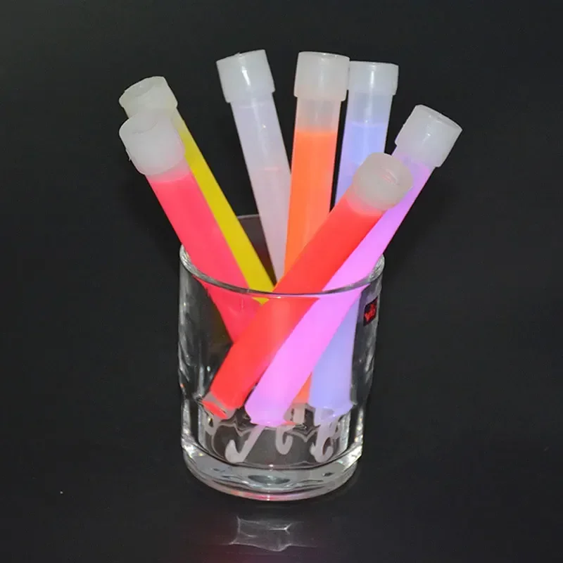 3Q-10pcs Glow Sticks with Hook - Glow Sticks Survival ulasan dan harga