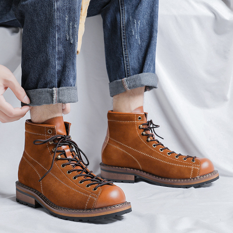 Hiking Shoes Men's Walking Boo - Trekking Poles ulasan dan harga
