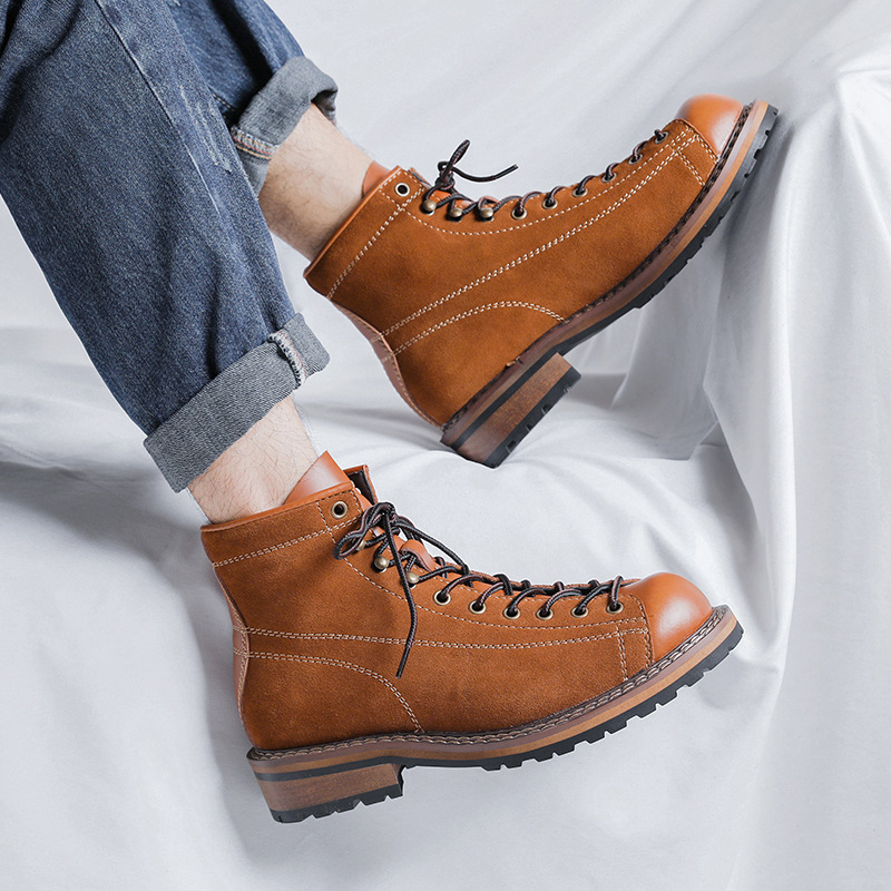 Hiking Shoes Men's Walking Boo - Trekking Poles ulasan dan harga