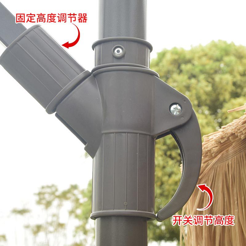 Outdoor parasol Mao grass umbr - Outdoor Camping Umbrella ulasan dan harga