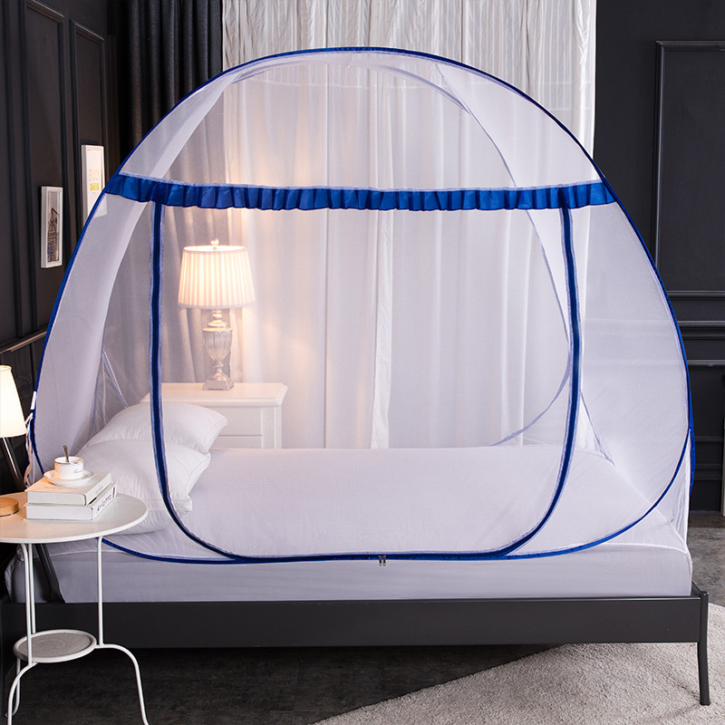Easy Setup Pop Up Mosquito Net - Outdoor Yurt Camping ulasan dan harga