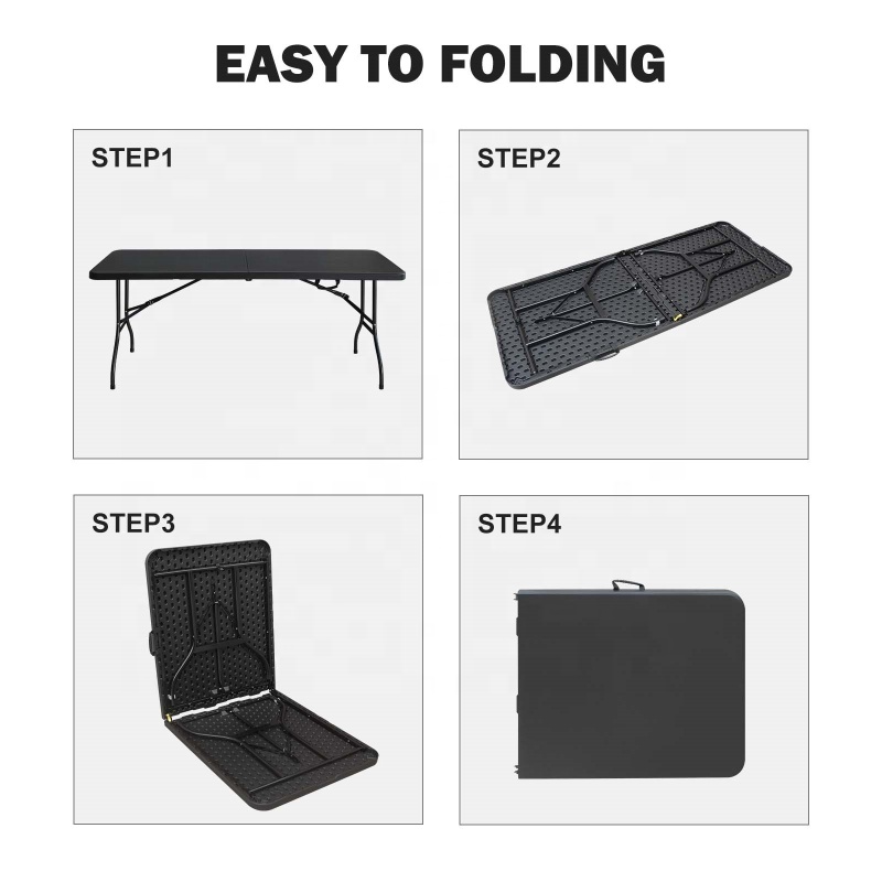 Portable 6ft Plastic Folding T - Outdoor Camping Warehouse ulasan dan harga