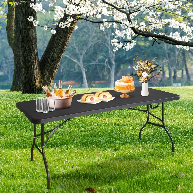 Portable 6ft Plastic Folding T - Outdoor Camping Warehouse ulasan dan harga