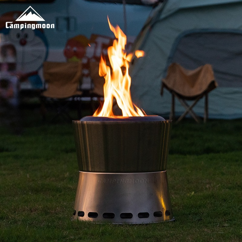 CAMPINGMOON MF-038 Portable Ou - Outdoor Camping Stove Wood ulasan dan harga