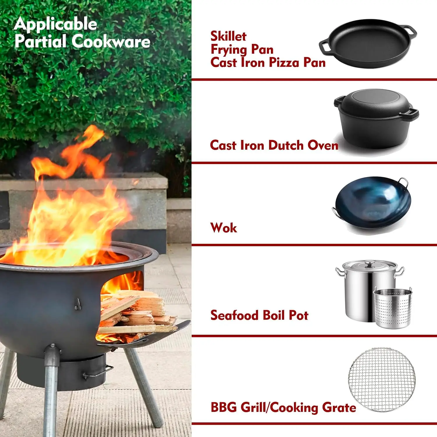Multifunction Wood Burning Sto - Outdoor Camping Stove Wood ulasan dan harga