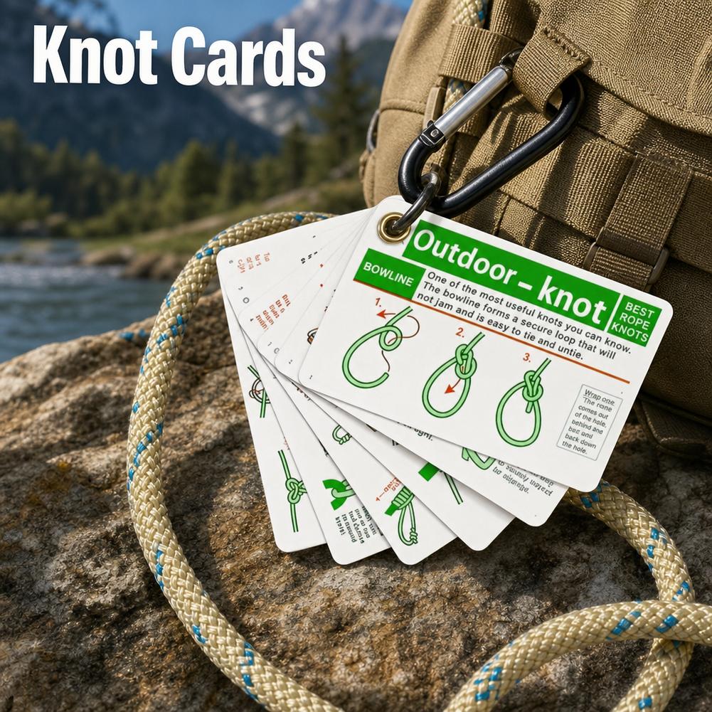 Outdoor Knot Reference Guide,  - Outdoor Camping Essentials ulasan dan harga
