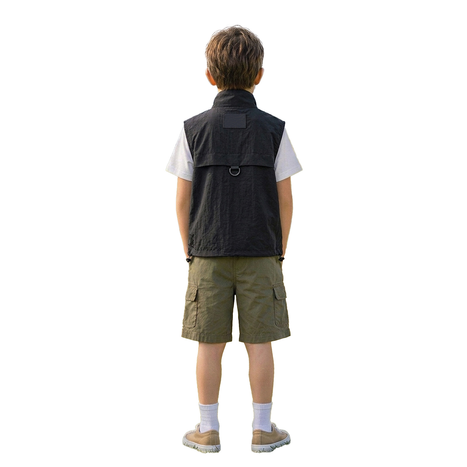 Kids Boys Fashion Zipper Cargo - Outdoor Camping Kids Activities ulasan dan harga