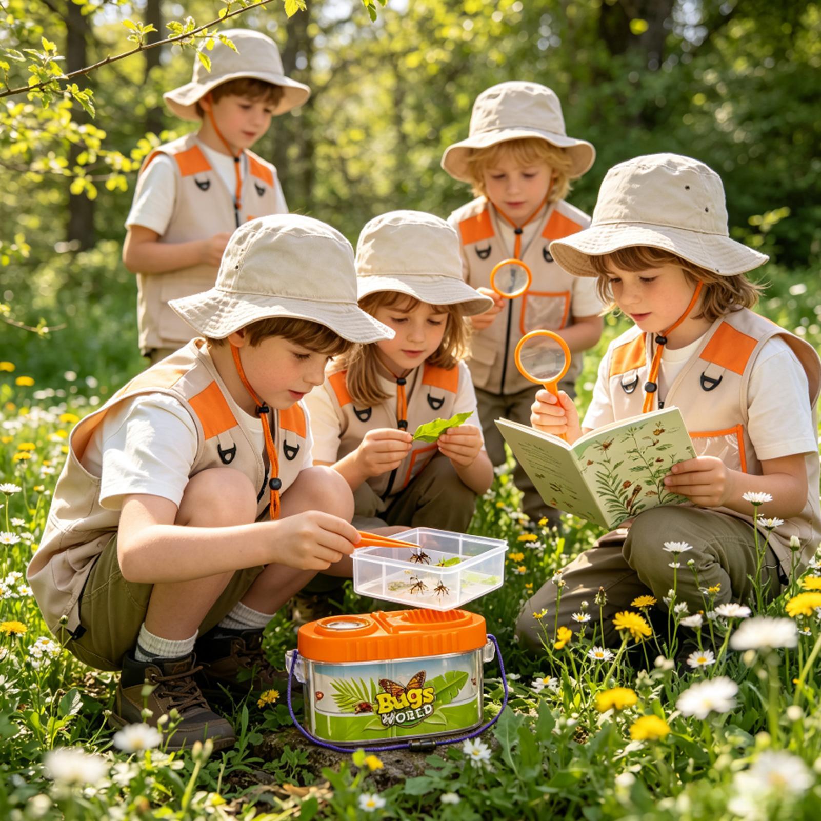 Kids Adventure Kit With Magnif - Outdoor Camping Kids Activities ulasan dan harga