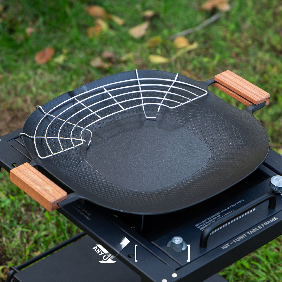 Outdoor Camping BBQ Grill Pan  - Outdoor Camping Utensils ulasan dan harga