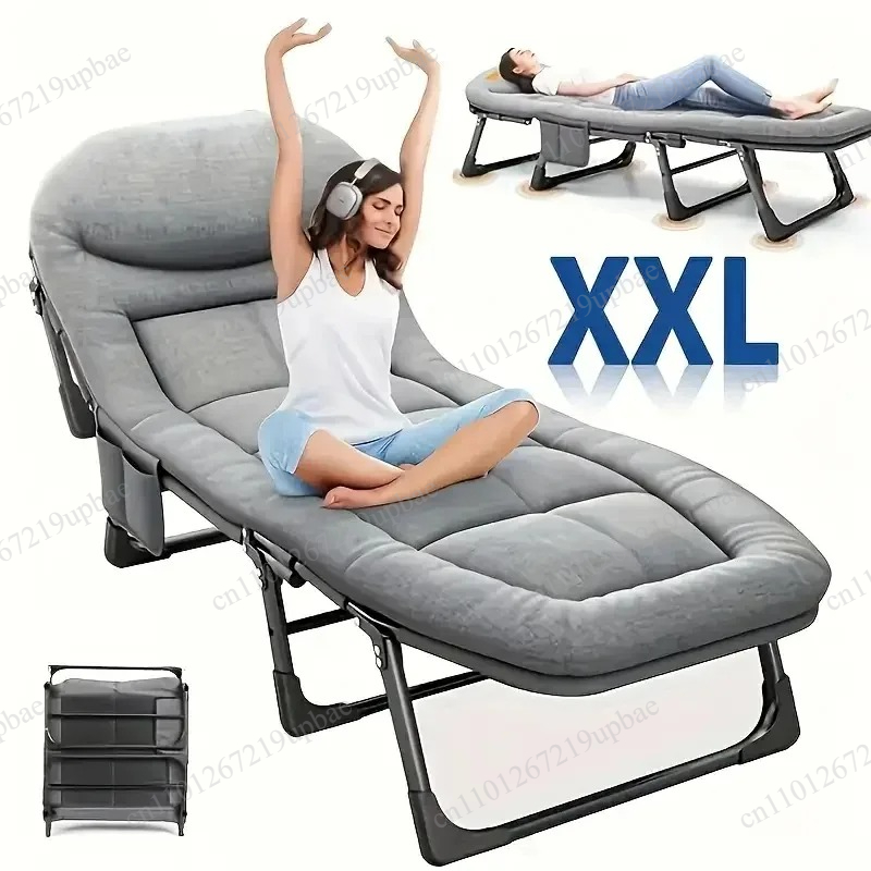 Portable Folding Sleeping Bed  - Outdoor Camping Folding Chairs ulasan dan harga
