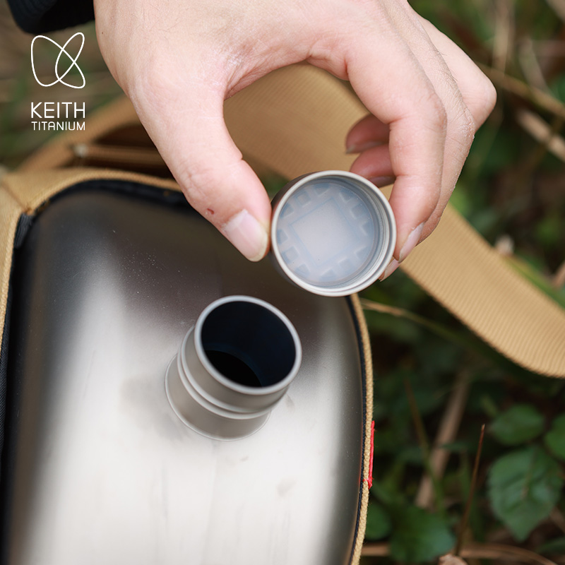 KEITH Titanium Canteen Water B - Outdoor Camping Essentials ulasan dan harga