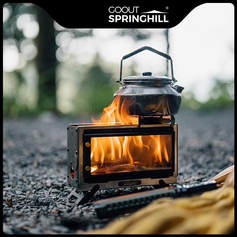 Goout Springhill Wood Stove Po - Outdoor Camping Wood Burning Stove ulasan dan harga