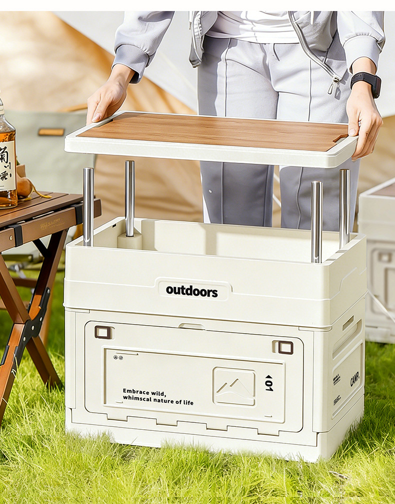 Camping Folding Storage Box Wo - Outdoor Camping Folding Chairs ulasan dan harga