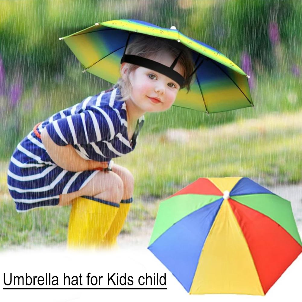 Umbrella Hat For Kids Child Fo - Outdoor Camping Umbrella ulasan dan harga