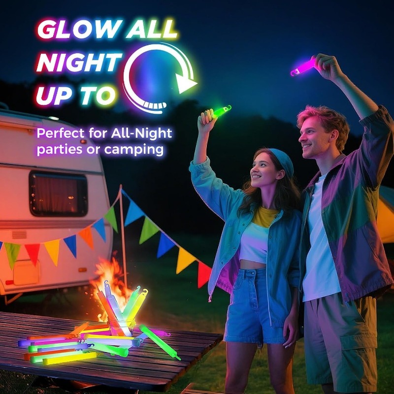 10-50PCS Glow Sticks Bright Lo - Glow Sticks Survival ulasan dan harga