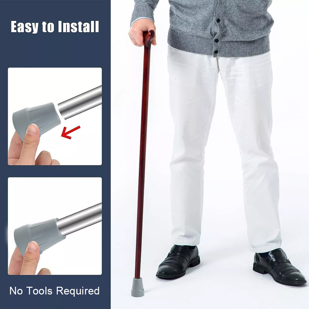 1Pc Black/Gray 19mm/22mm Walki - Trekking Poles ulasan dan harga