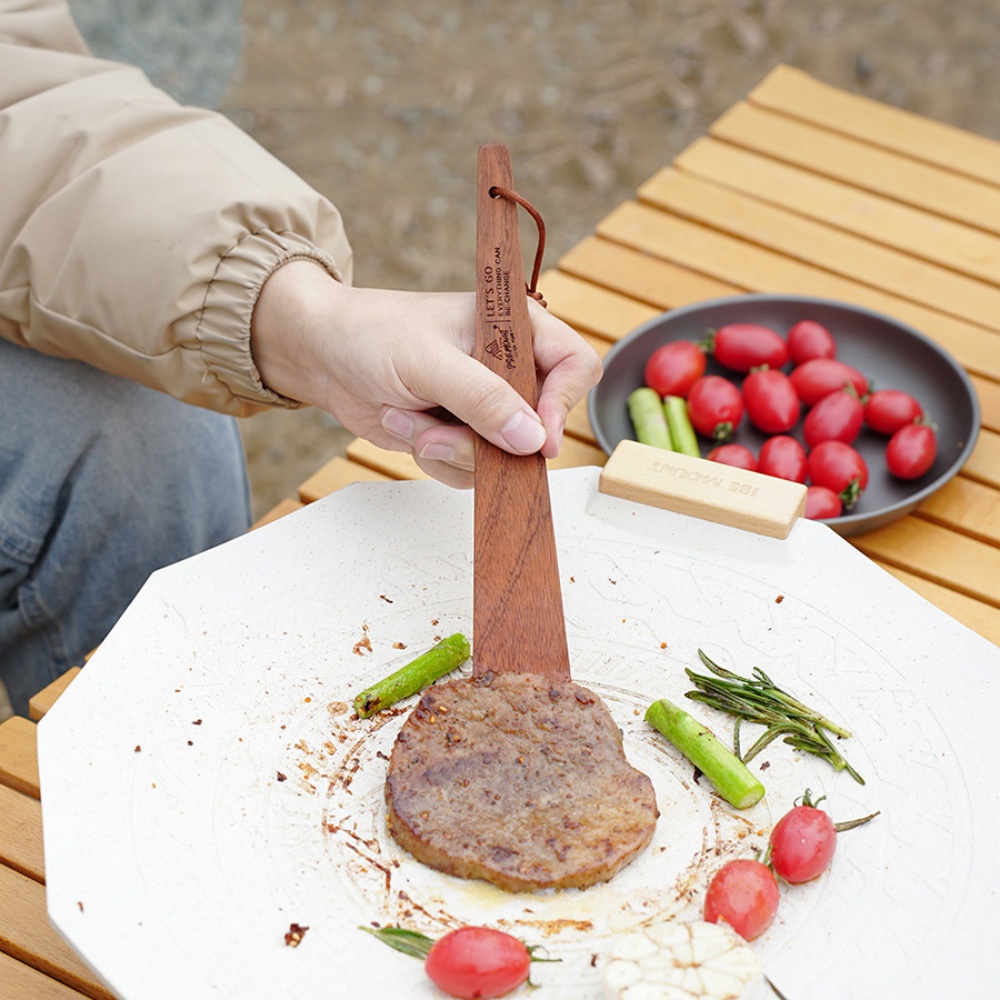 Outdoor Camping Wooden Spatula - Outdoor Camping Utensils ulasan dan harga