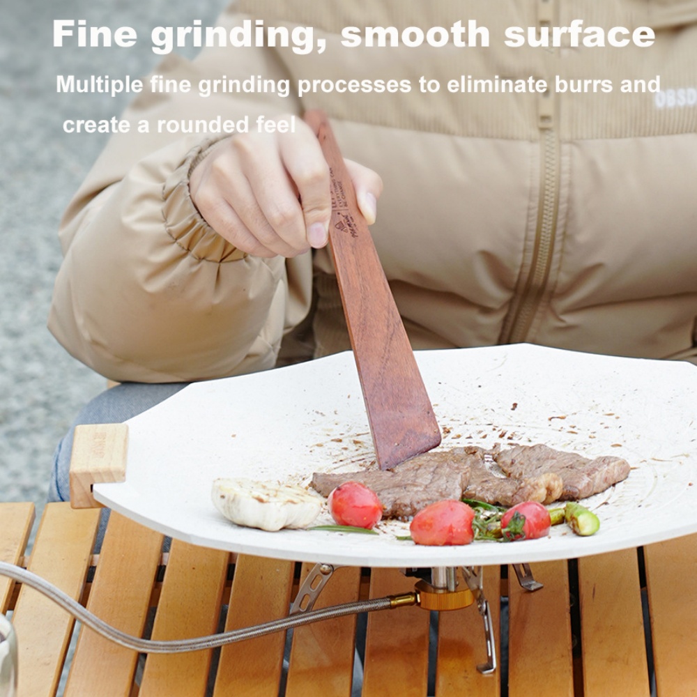 Outdoor Camping Wooden Spatula - Outdoor Camping Utensils ulasan dan harga