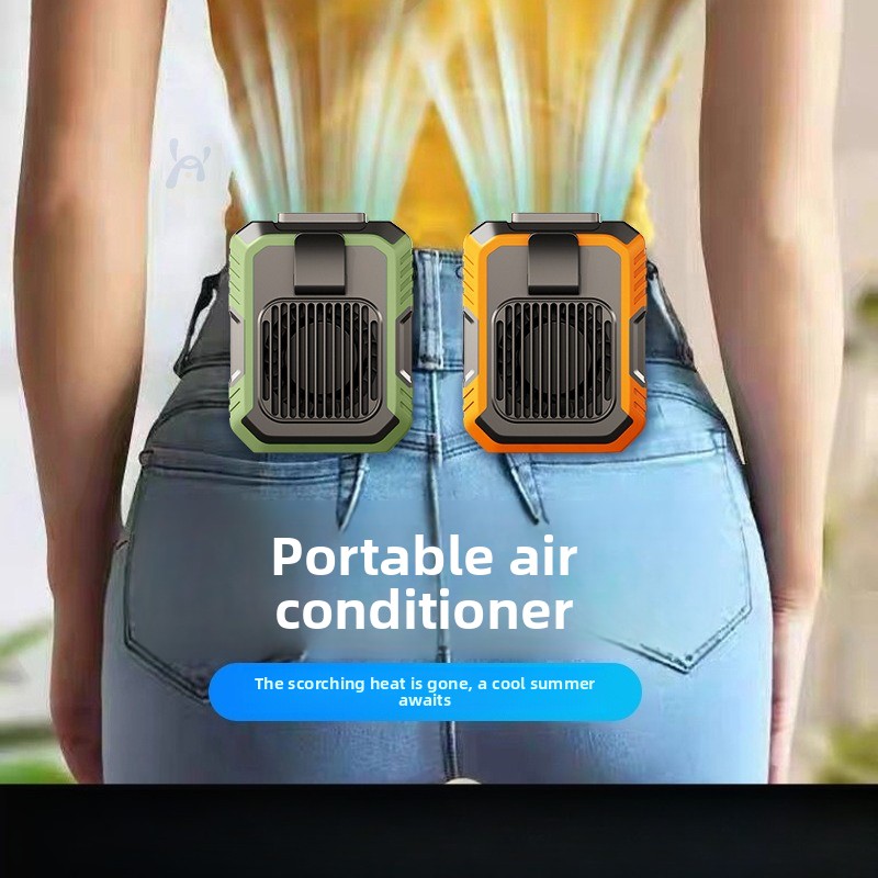 Waist Mount Clip on Fan USB Re - Outdoor Camping Fans ulasan dan harga