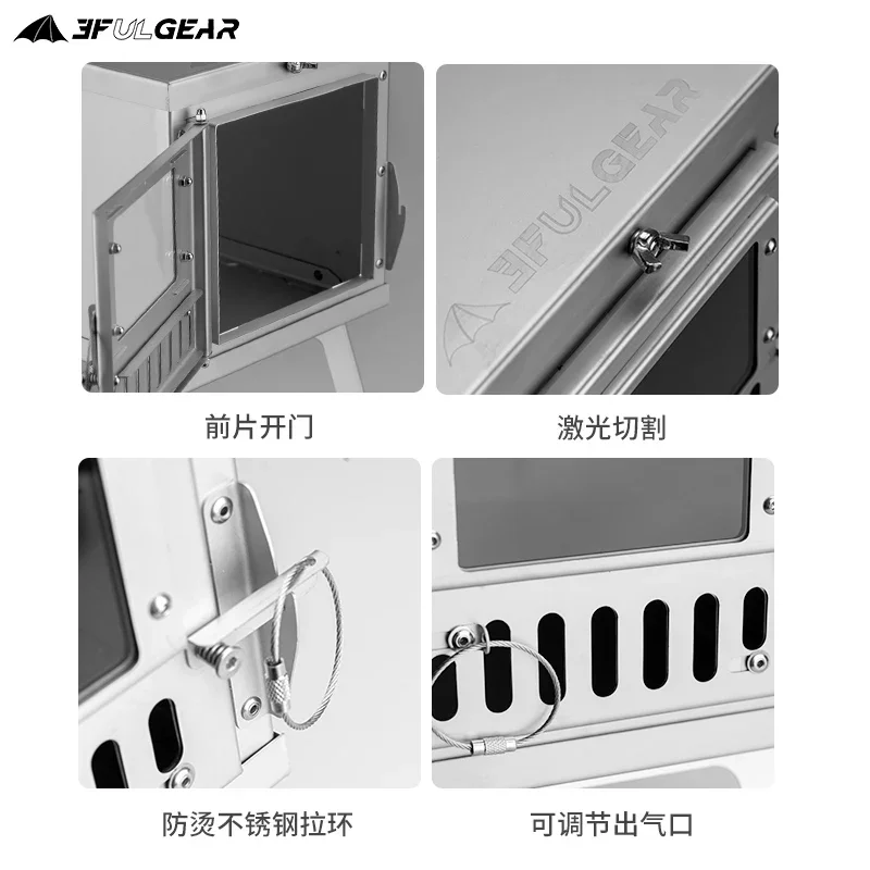Camping Tent Stove with Chimne - Outdoor Camping Stove Wood ulasan dan harga